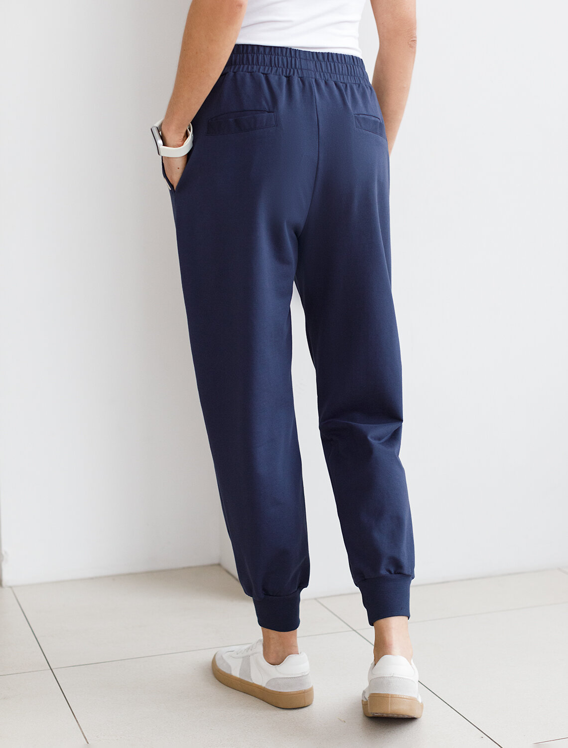 ст. цена1850руб.! VILATTE Брюки D44.040т.синий