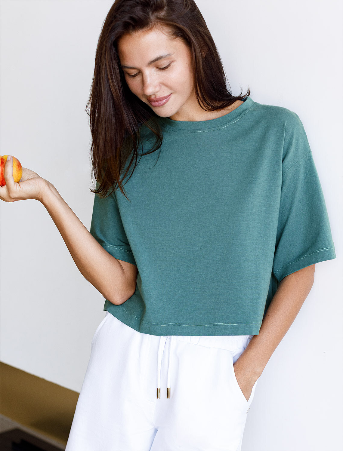 ст. цена1190руб.! VILATTE Футболка D49.917полынь