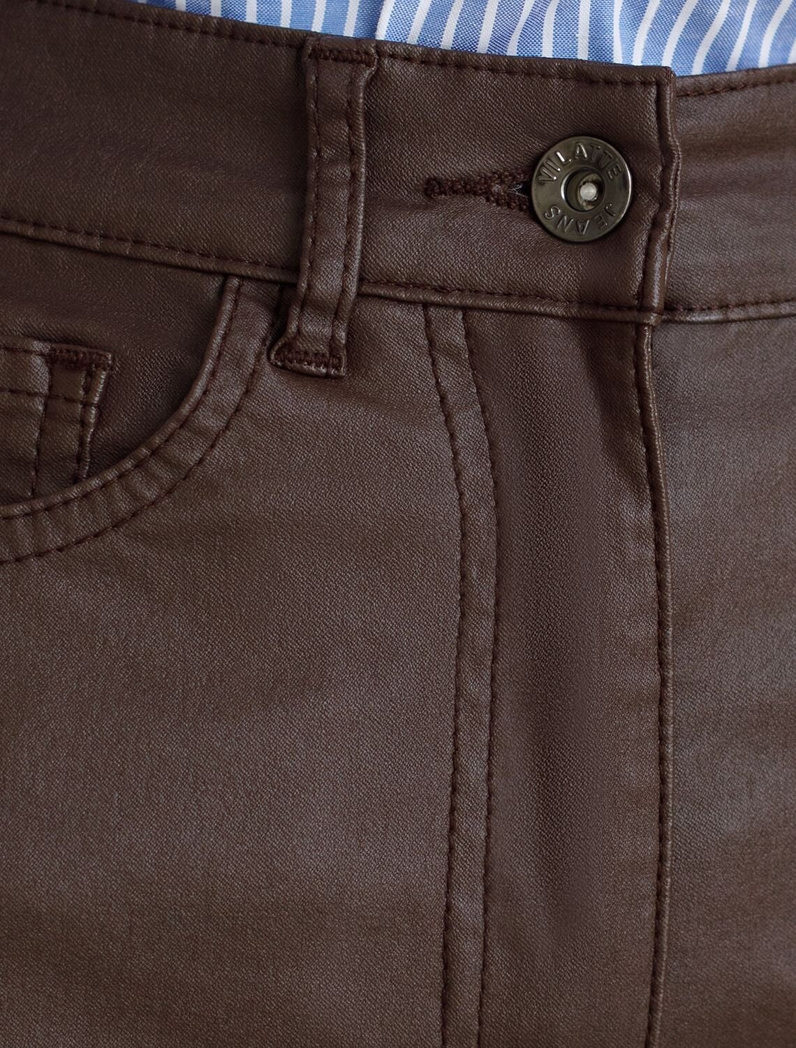 ст. цена2690руб.! VILATTE Брюки D24.277коричневый