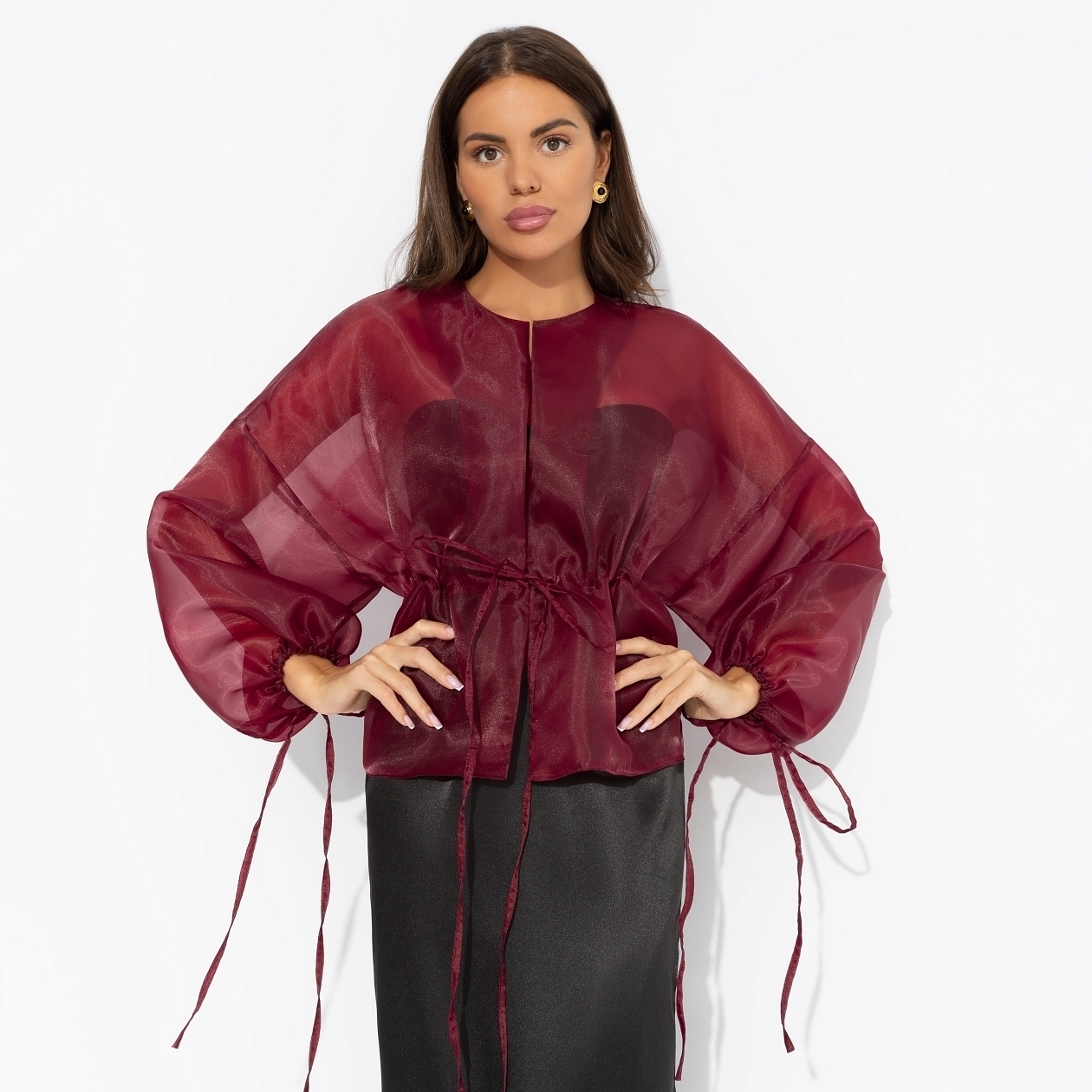 Жакет дизайнерский, Вершина восхищения (бордовый)