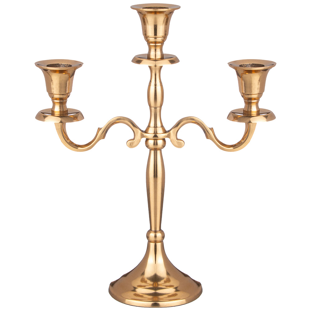 ПОДСВЕЧНИК НА 3 СВЕЧИ. ВЫСОТА=28,5 СМ.