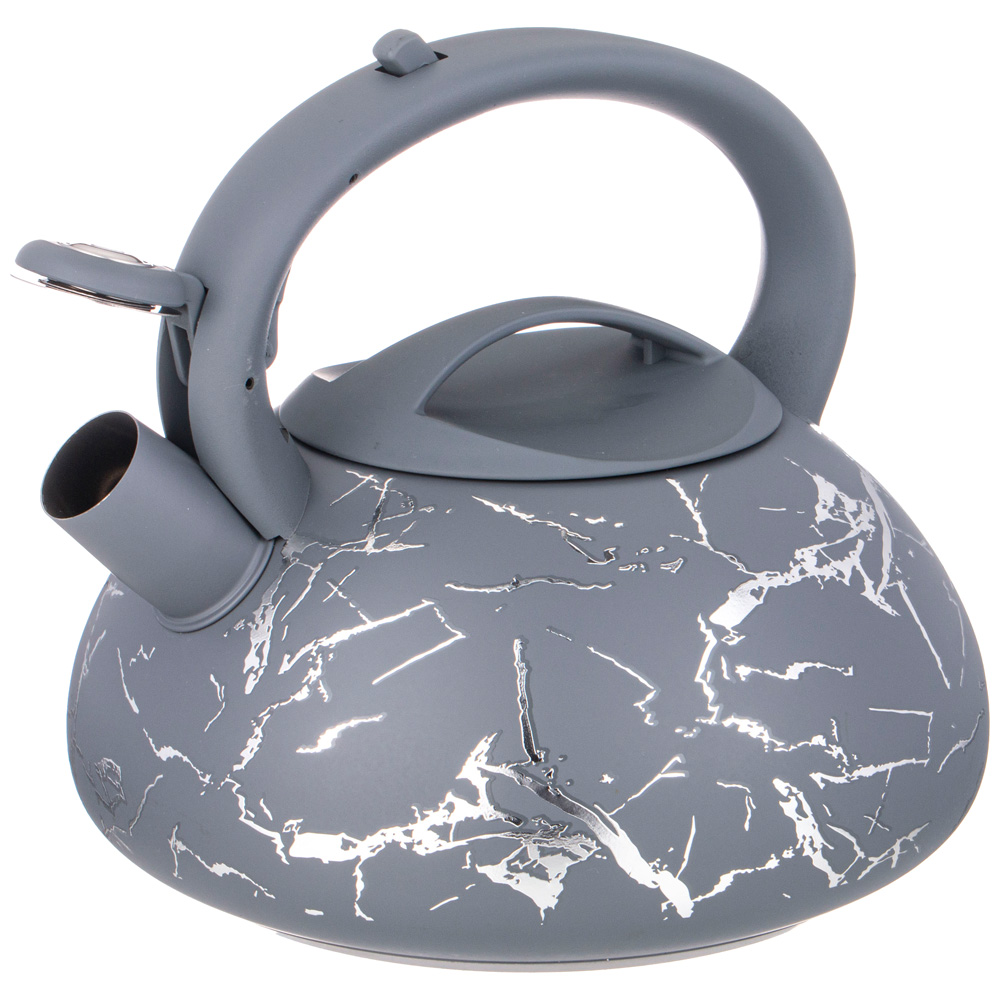 ЧАЙНИК AGNESS СО СВИСТКОМ 3 Л, СЕРИЯ FANTASY, ИНДУКЦИОННОЕ КАПСУЛЬНОЕ ДНО