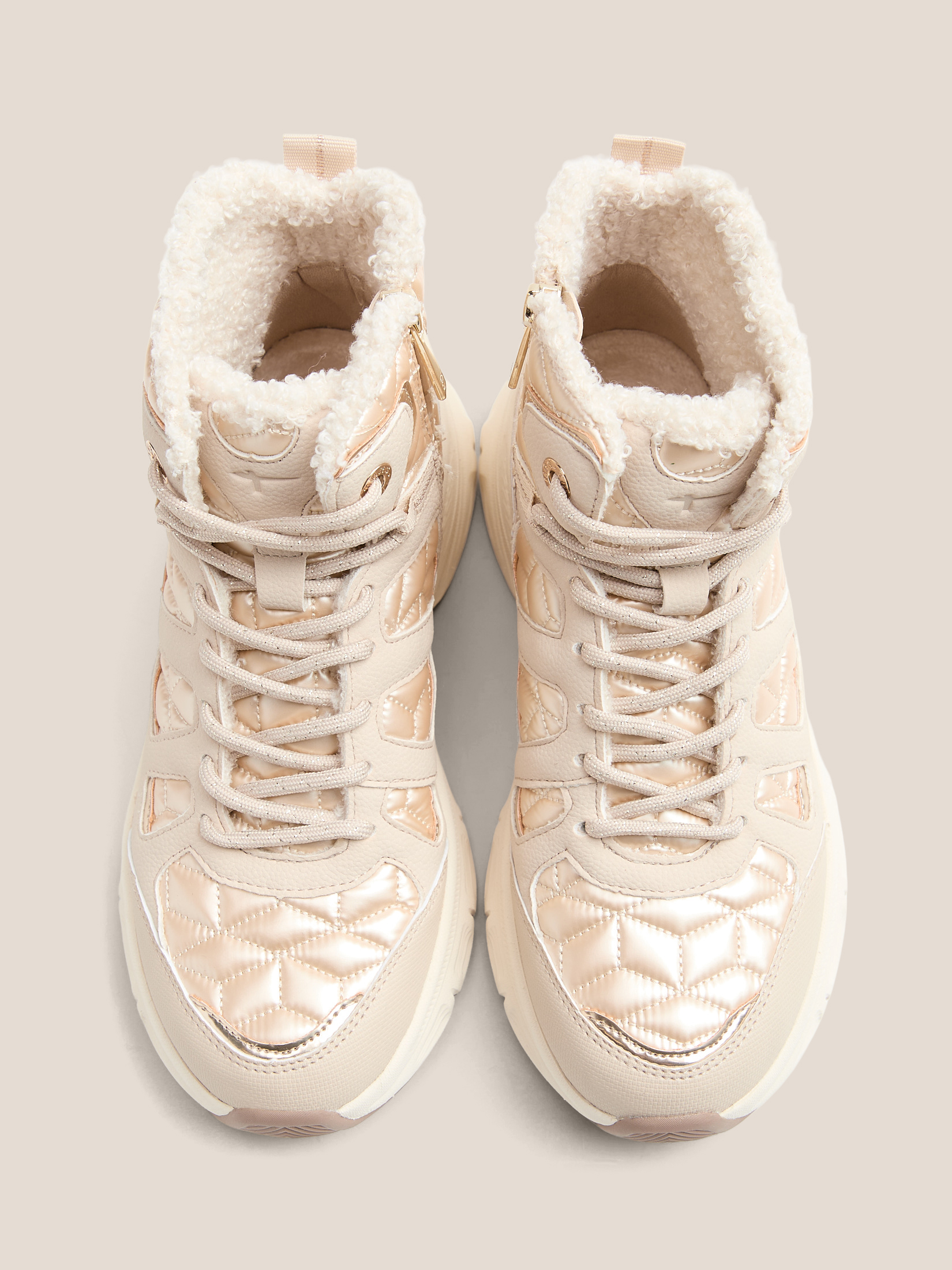 Женские высокие кроссовки TAMARIS ZERA 4646449, светло-бежевый