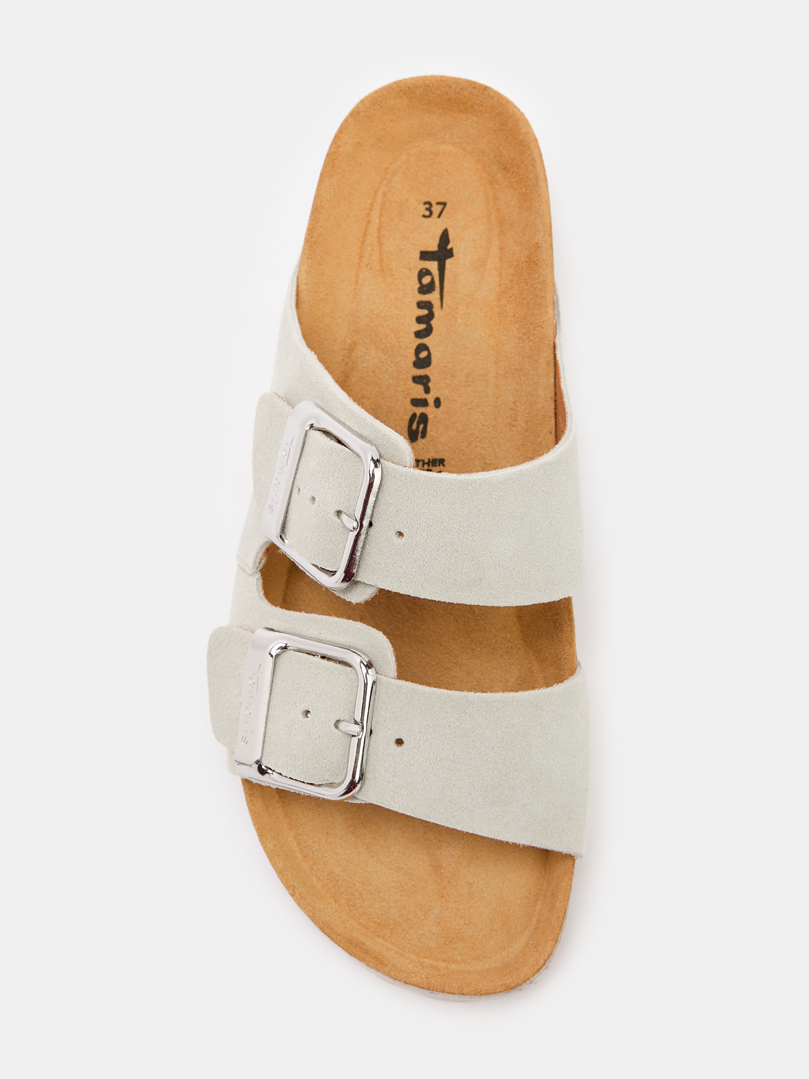 Женские шлепанцы TAMARIS CORRA 4384673, зеленовато-серый