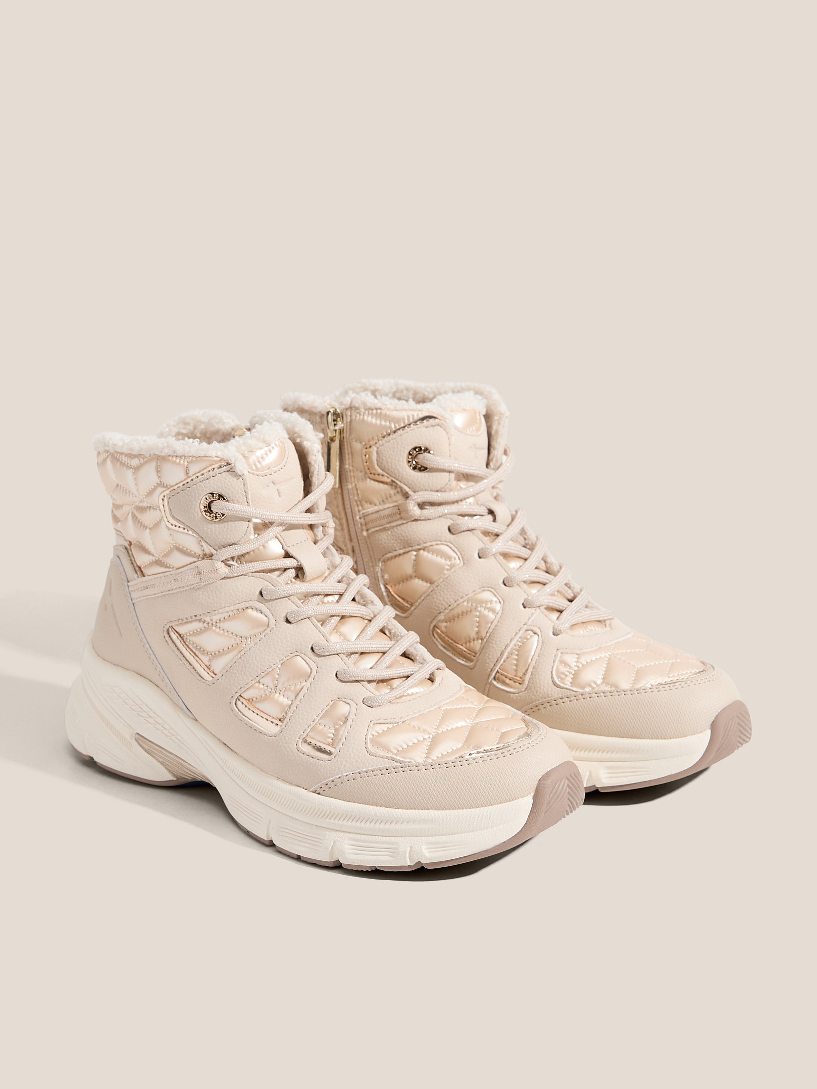 Женские высокие кроссовки TAMARIS ZERA 4646449, светло-бежевый