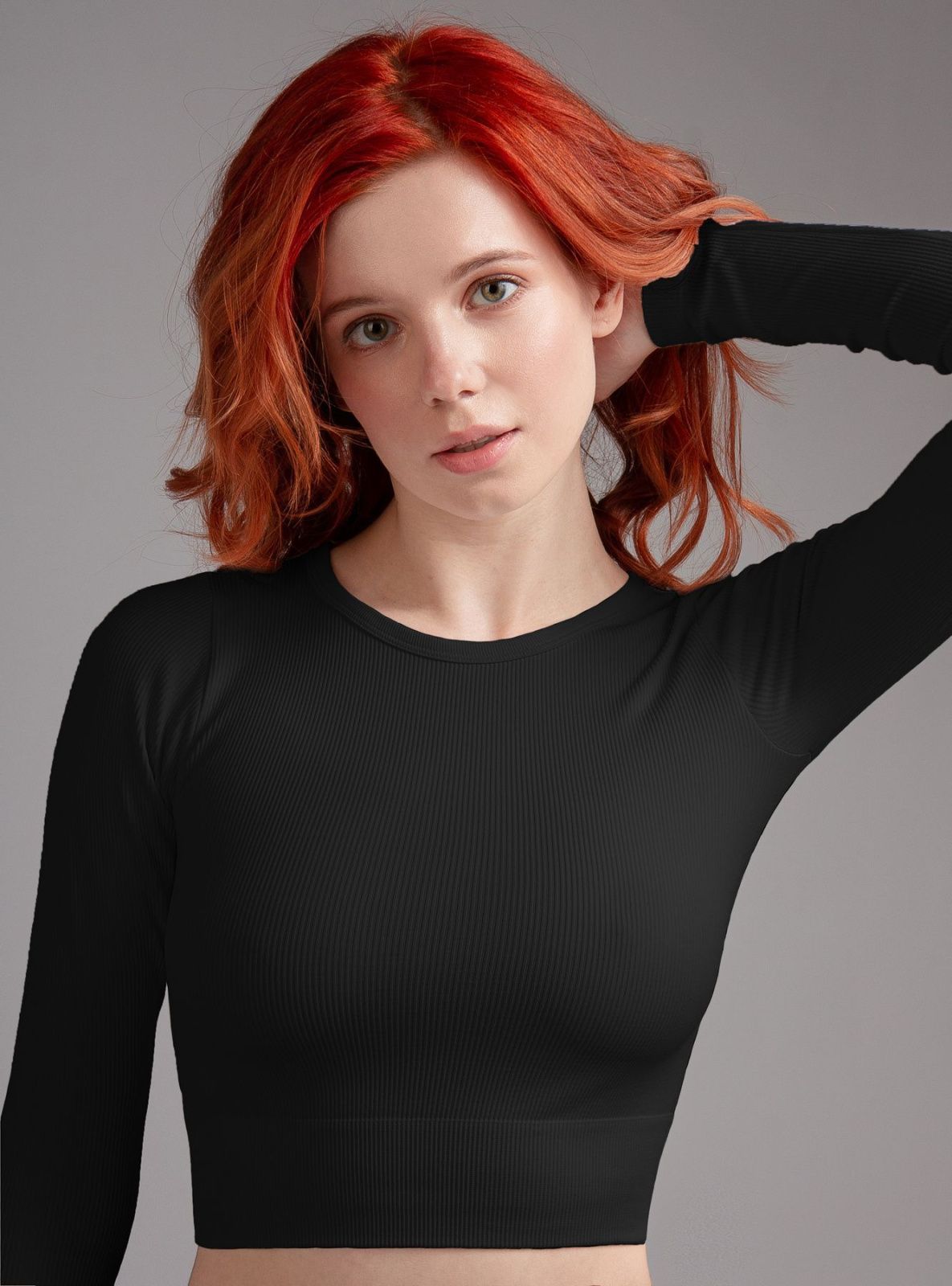 Женский лонгслив Indefini (Арт. 3205TDJ)