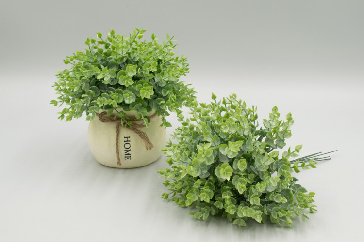 75руб.140руб.Пышный мини кустик высотой 20 см. (пластмасса) БЕЗ ГОРШКА. 507900004439/1