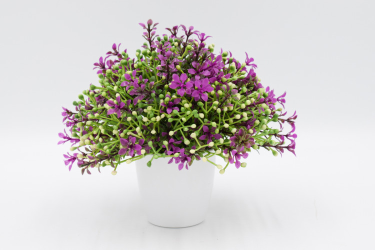 105руб.186руб.Яркий мини кустик высотой 15 см. (пластмасса) БЕЗ ГОРШКА. 507900004515/5