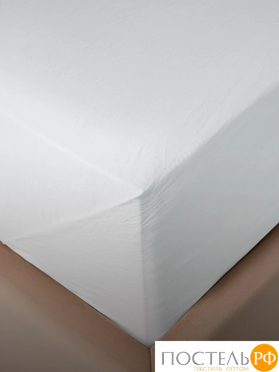 SleepiX Юко бел Простыня 230х250, 1пр., 60%полимодал, 40%бамб. волокно