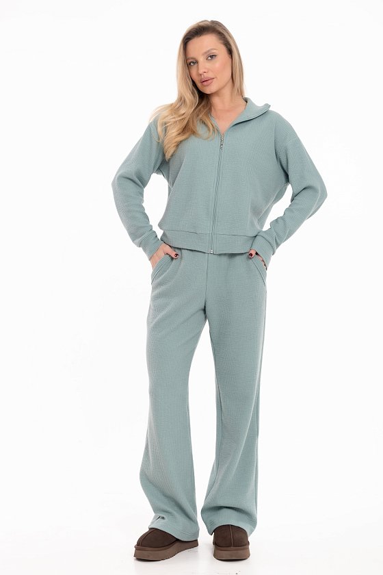 Костюм из интерлока жаккарда М325335ш