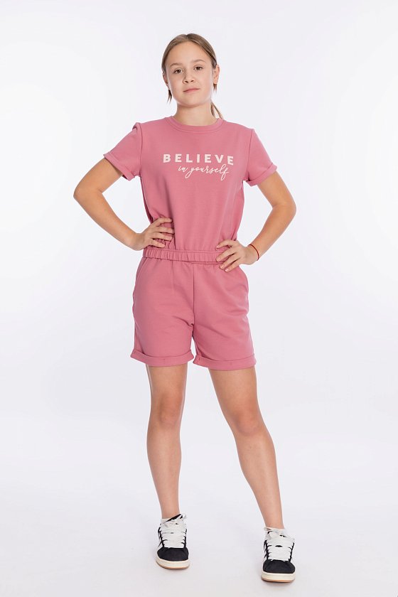 БЫЛО 610р!!! Костюм (футб+шорты) М222028Пб