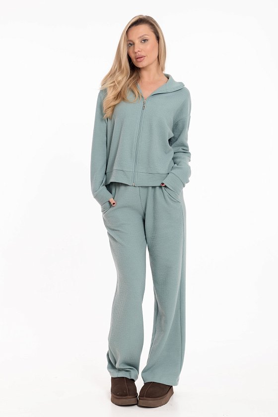 Костюм из интерлока жаккарда М325335ш