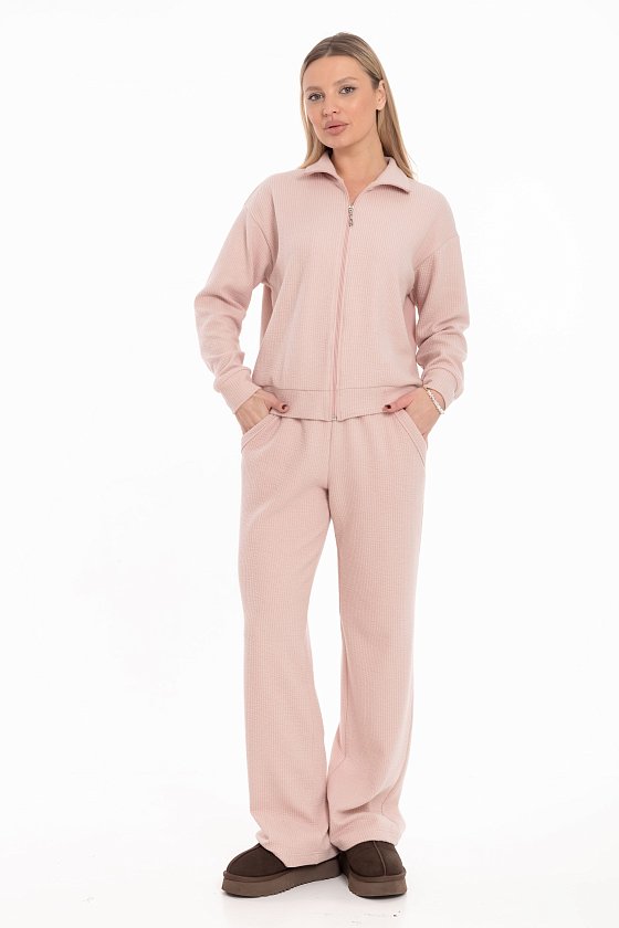 Костюм из интерлока жаккарда М325335п