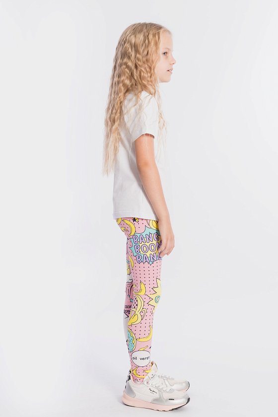 Лосины с лайкрой М21558мк