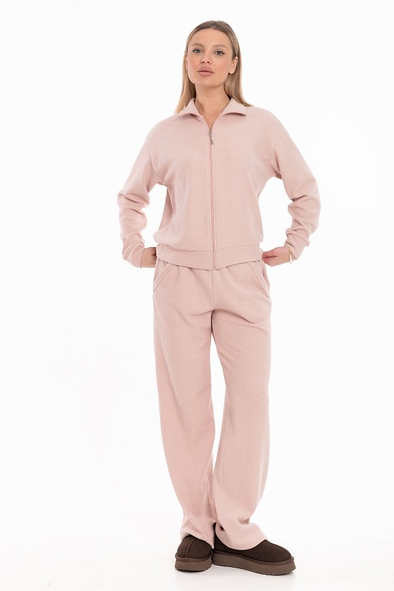 Костюм из интерлока жаккарда М325335п