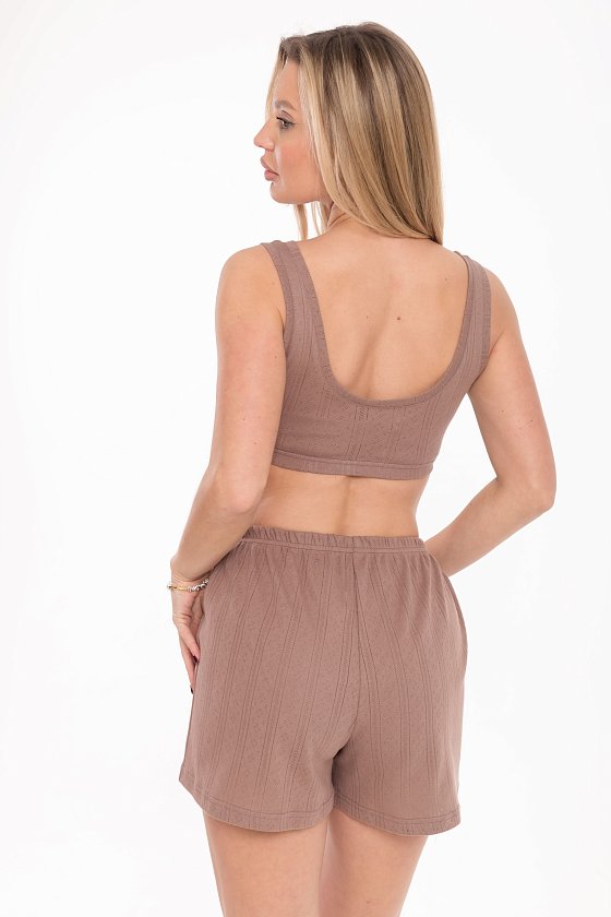 Шорты из рибаны М325434к