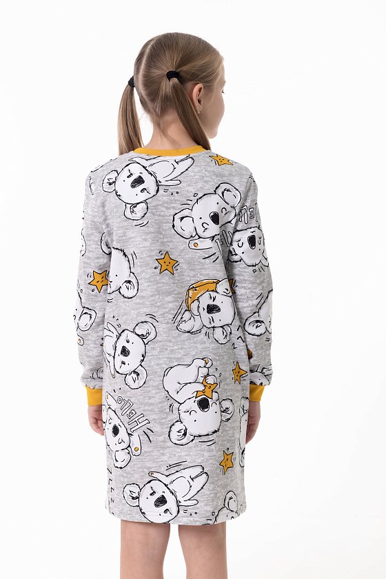 Сорочка с длинным рукавом начес М225110сж