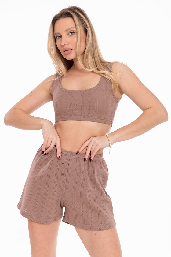 Шорты из рибаны М325434к