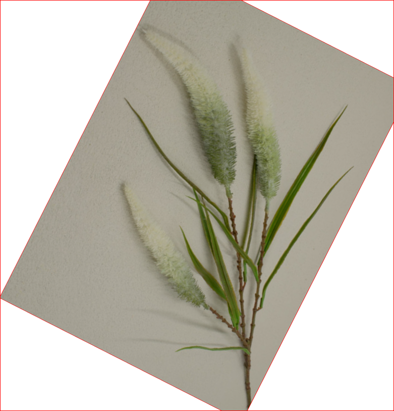 Высокая веточка цветочков-колосочков (высота 98 см., пластмасса) 40576002150