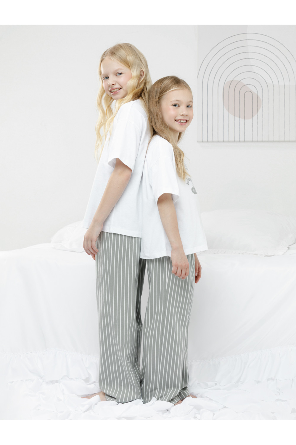 Crockid Пижама МП 1657 белый Н250 Crockid