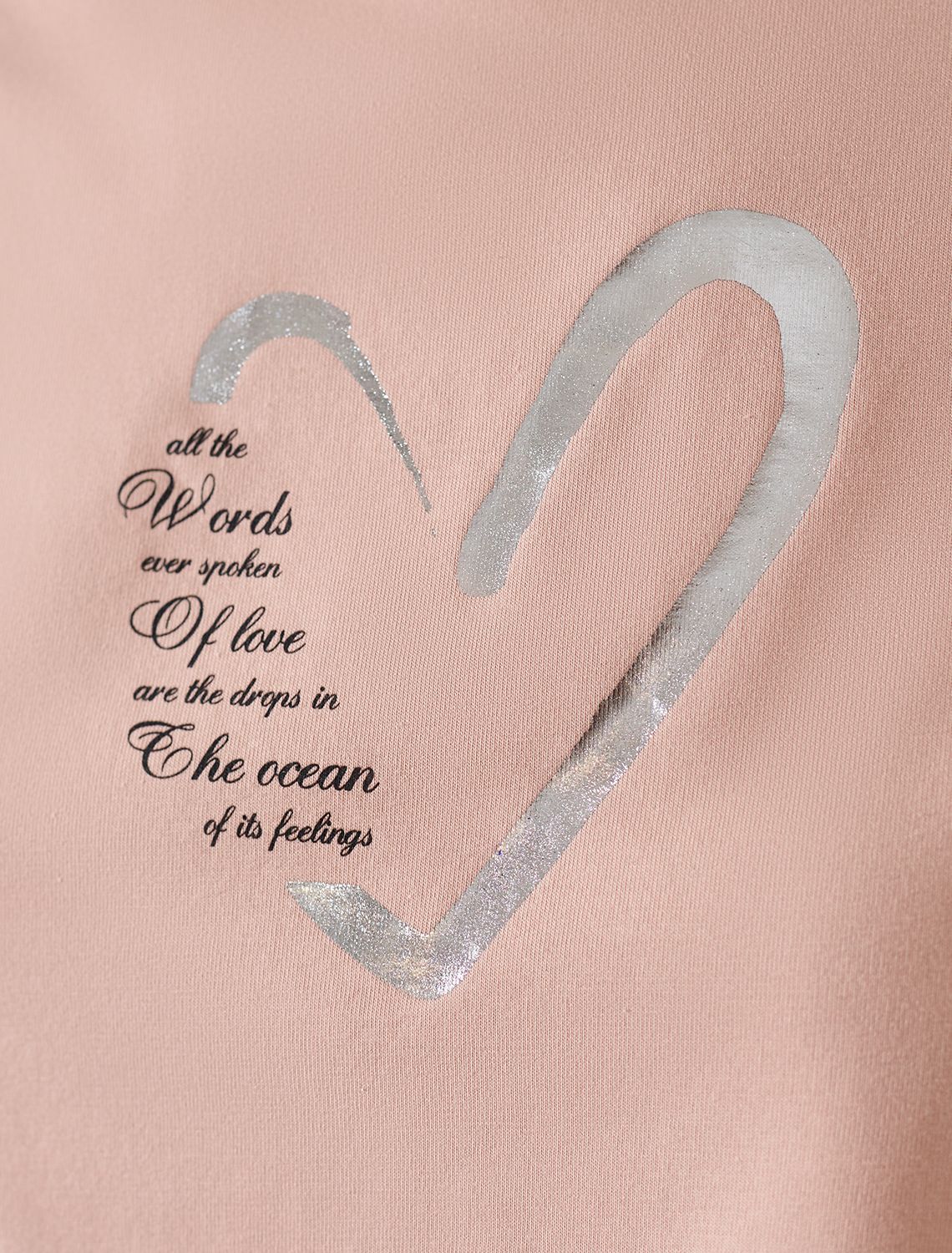 Свободная футболка с принтом из премиального хлопка с эластаном