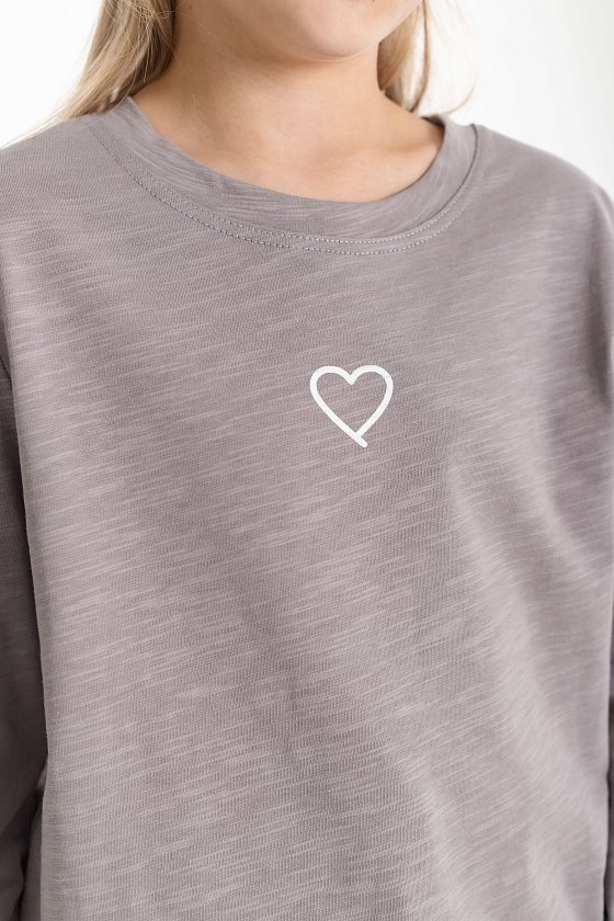 Футболка с длинным рукавом М225103Пс