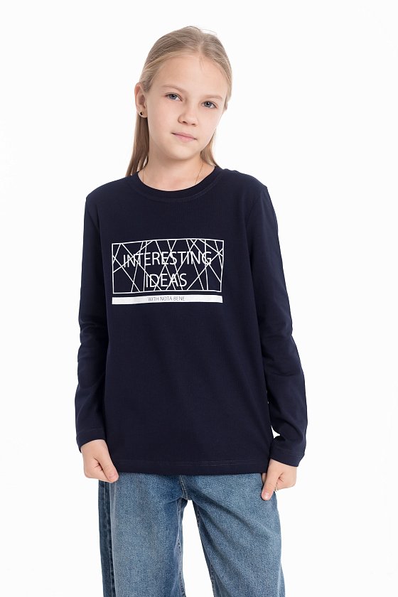 Футболка с длинным рукавом М225027Пв