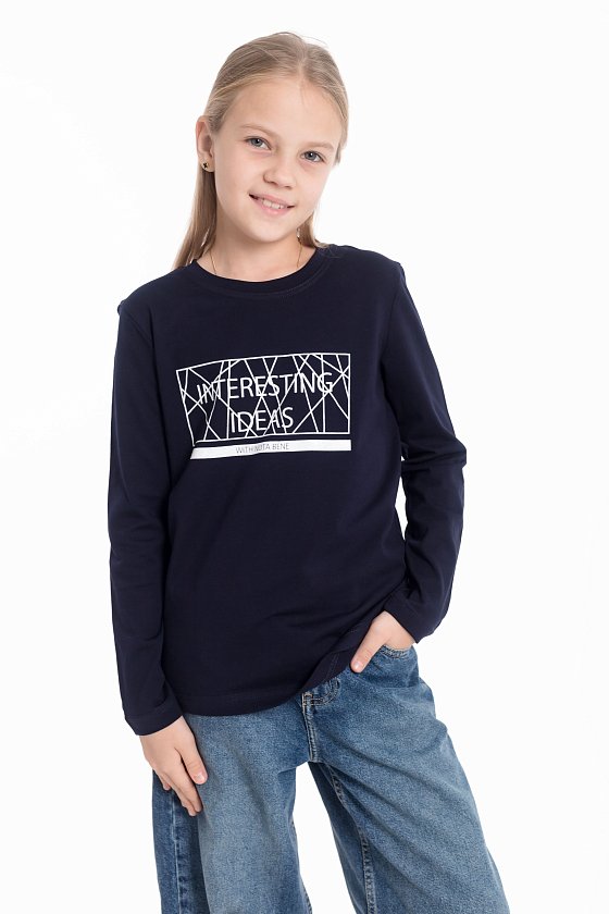 Футболка с длинным рукавом М225027Пв