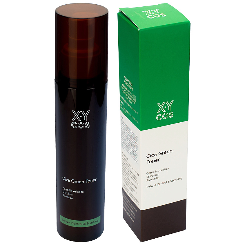 Органический освежающий тонер с центеллой азиатской, 120мл, XYCOS