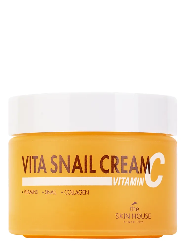 Освежающий крем с витаминами и муцином улитки, 50мл, The Skin House