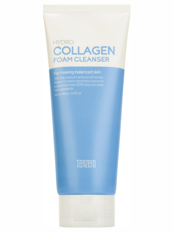 Пенка для умывания с коллагеном, 180г, TENZERO