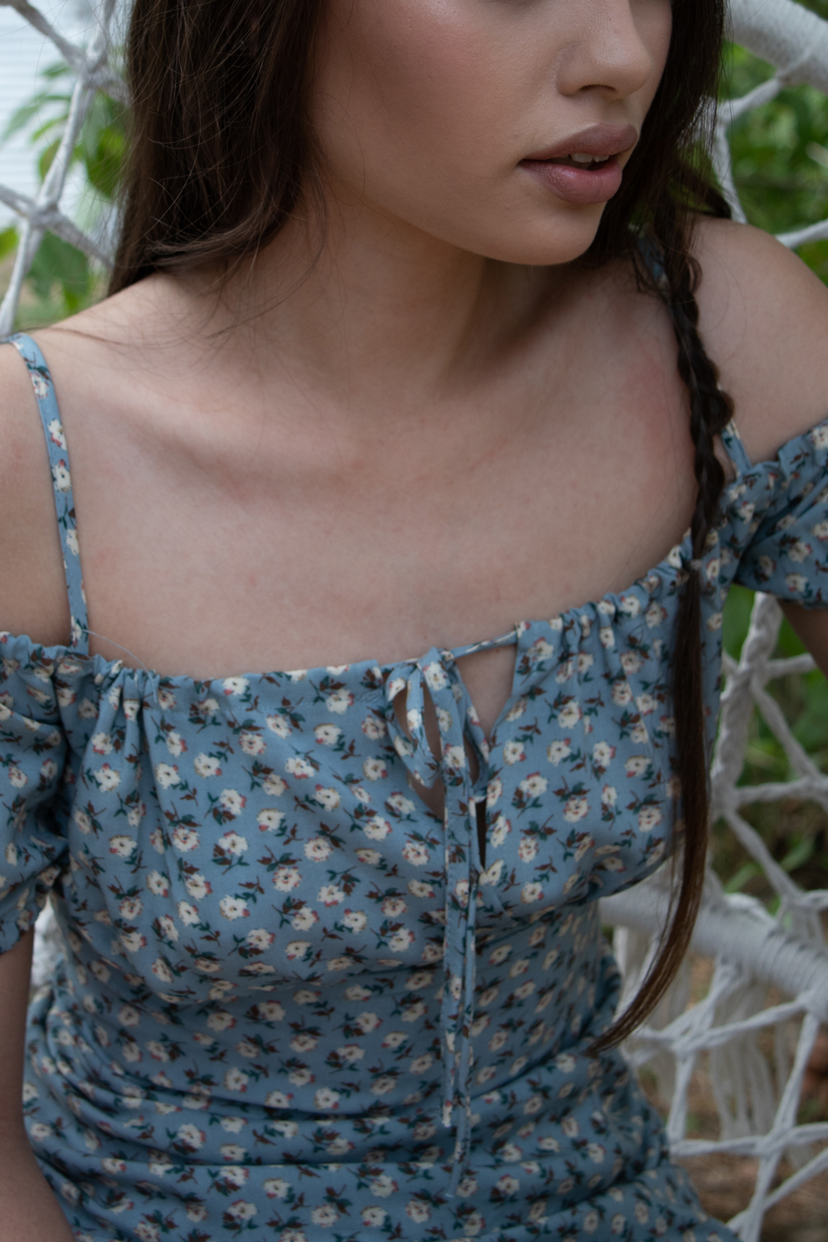 ст. цена2365руб.! Платье летнее мини приталенное с цветочным принтом