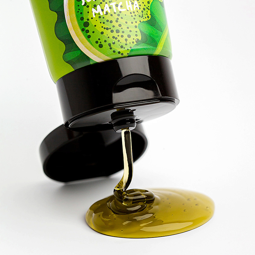 Шампунь с экстрактами водорослей и зеленого чая Матча для силы и блеска волос, 250мл, Consly