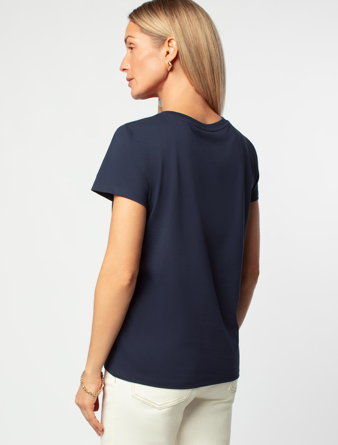 Ст.цена 1340р Футболка из 100% хлопка с авторским принтом. D49.092 т.синий_perfect