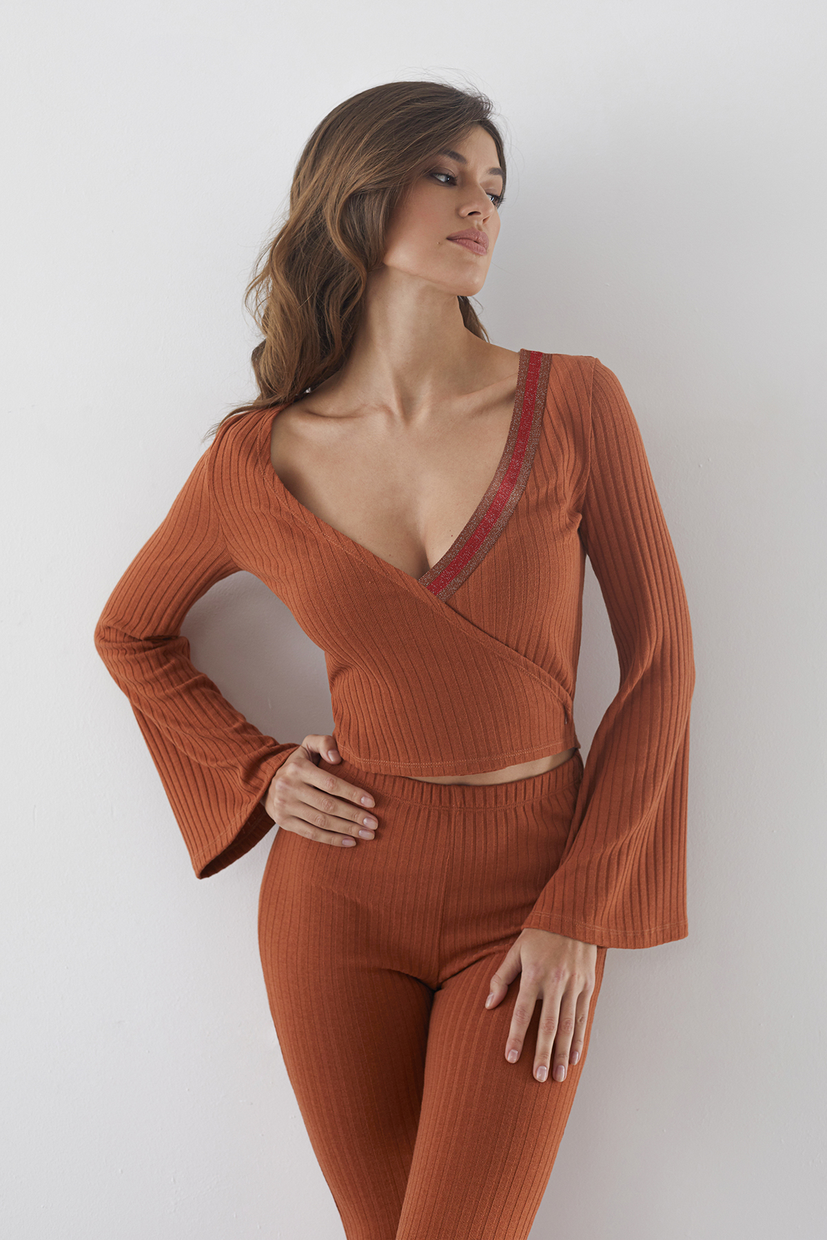 ОБЫЧНАЯ ЦЕНА 4600руб. 30492-1 Топ женский - WINTER 2023-2024 (30492-1)