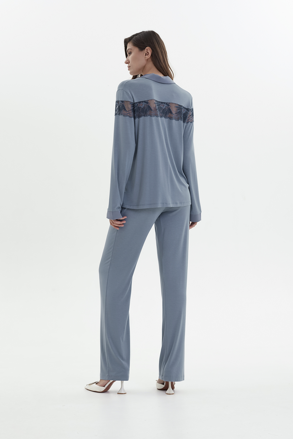 ОБЫЧНАЯ ЦЕНА 10350руб. 52019-3 Пижама с брюками женская - WINTER 2023-2024 (52019-3)