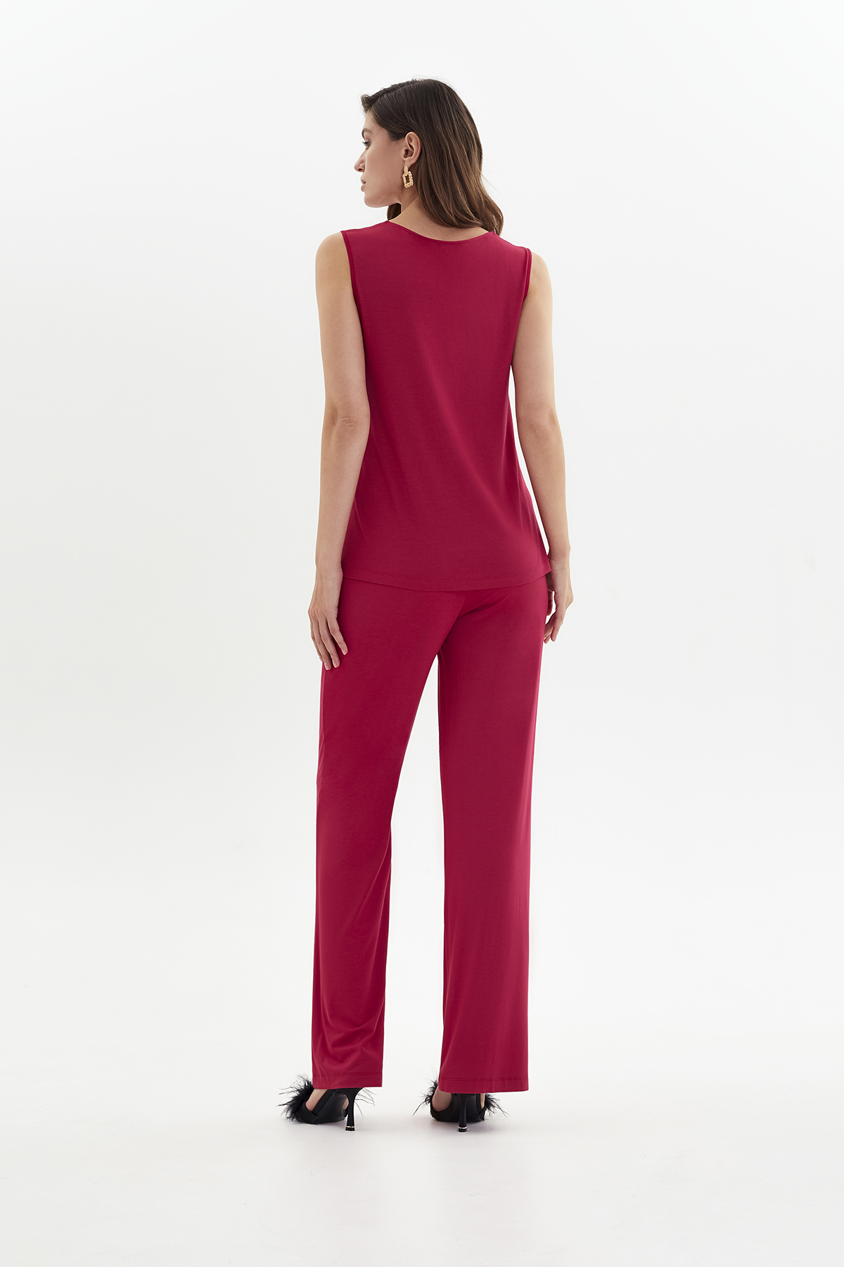 ОБЫЧНАЯ ЦЕНА 8700руб. 52046-2 Пижама с брюками женская - WINTER 2023-2024 (52046-2)