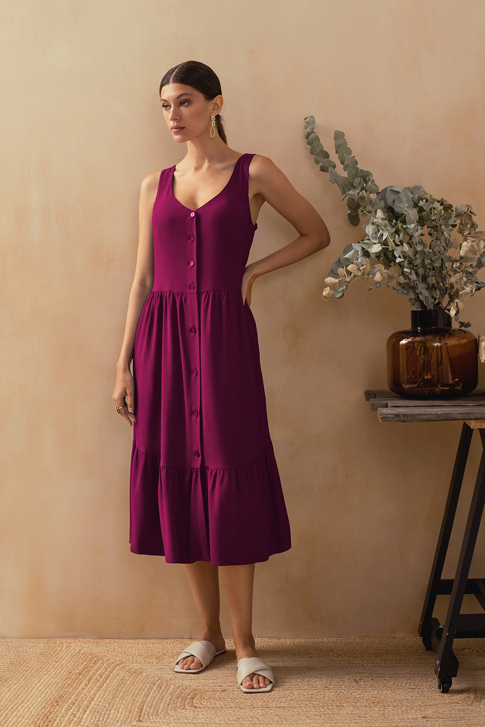 ОБЫЧНАЯ ЦЕНА 3670руб. 61748-2 Сарафан женский - SUMMER 2021 (61748-2)