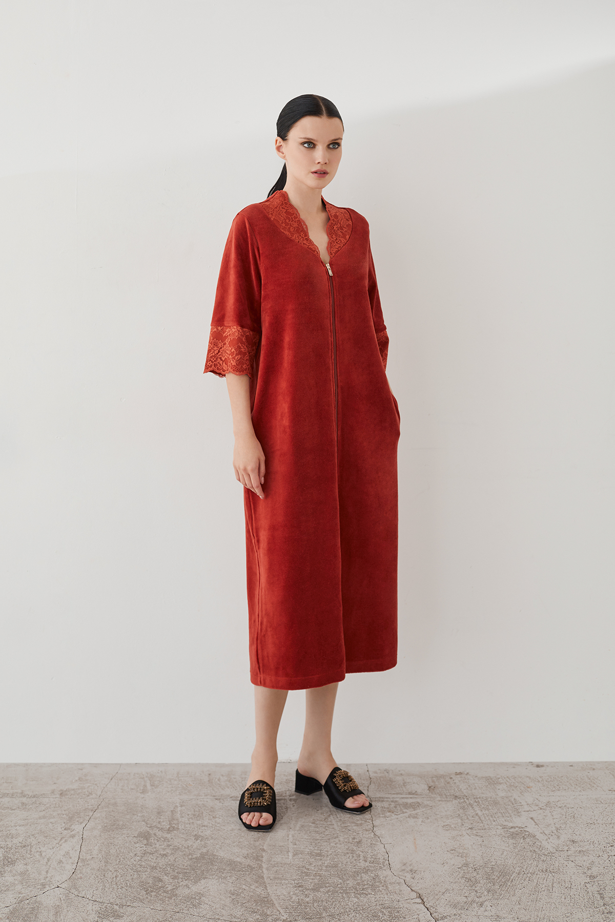 ОБЫЧНАЯ ЦЕНА 5980руб. 20472-3 Халат женский - BASA WINTER 2023 - 2024 (20472-3)