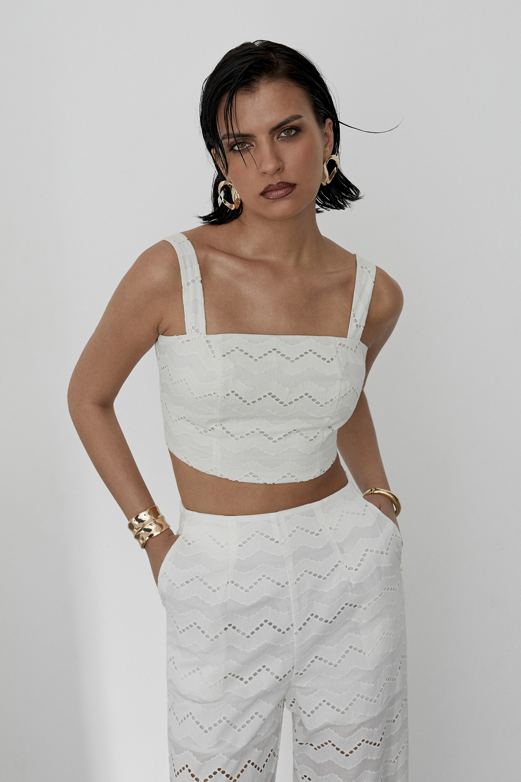 ОБЫЧНАЯ ЦЕНА 2800руб. 55480-1 Топ женский - SUMMER 2024 (55480-1)