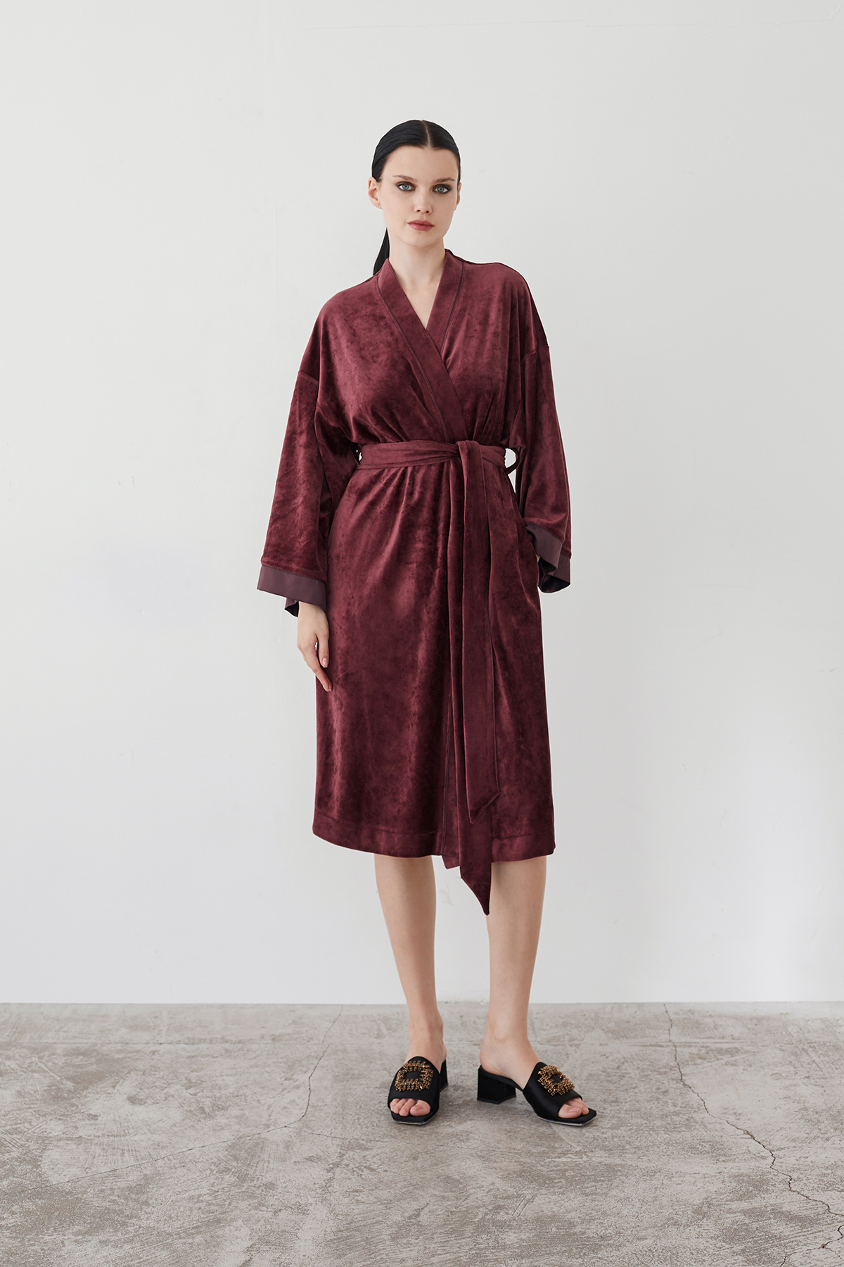 ОБЫЧНАЯ ЦЕНА 7450руб. 20467-3 Халат женский - WINTER 2023-2024 (20467-3)