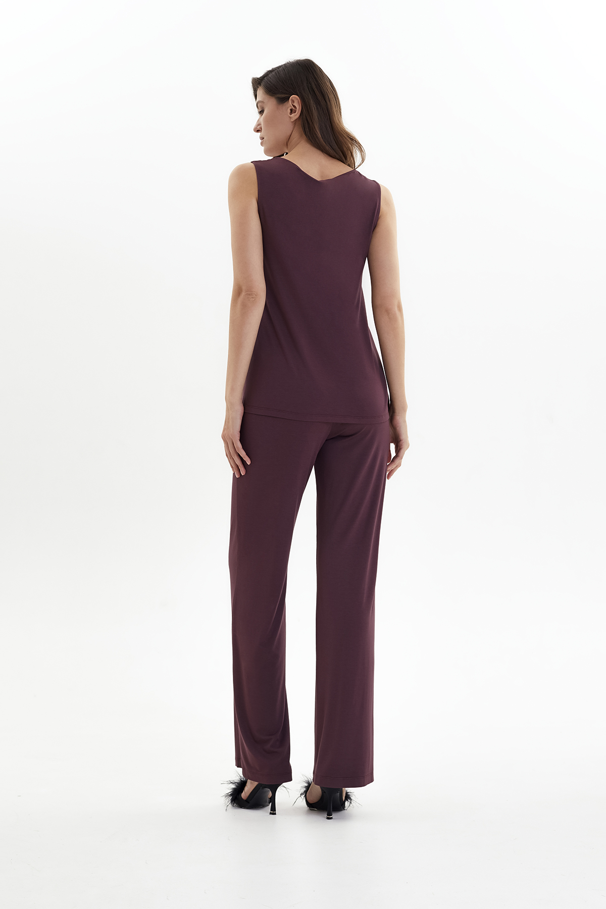 ОБЫЧНАЯ ЦЕНА 8700руб. 52046-1 Пижама с брюками женская - WINTER 2023-2024 (52046-1)