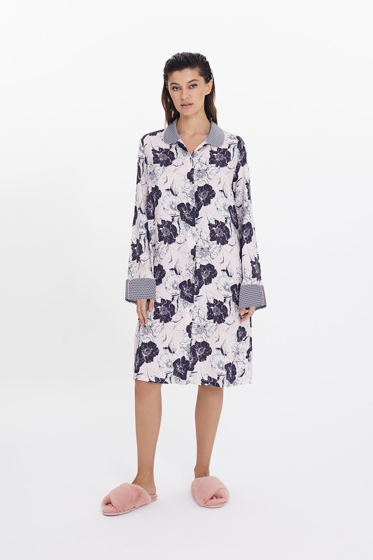 ОБЫЧНАЯ ЦЕНА 6050руб. 56488 Халат женский - SUMMER 2023 (56488)