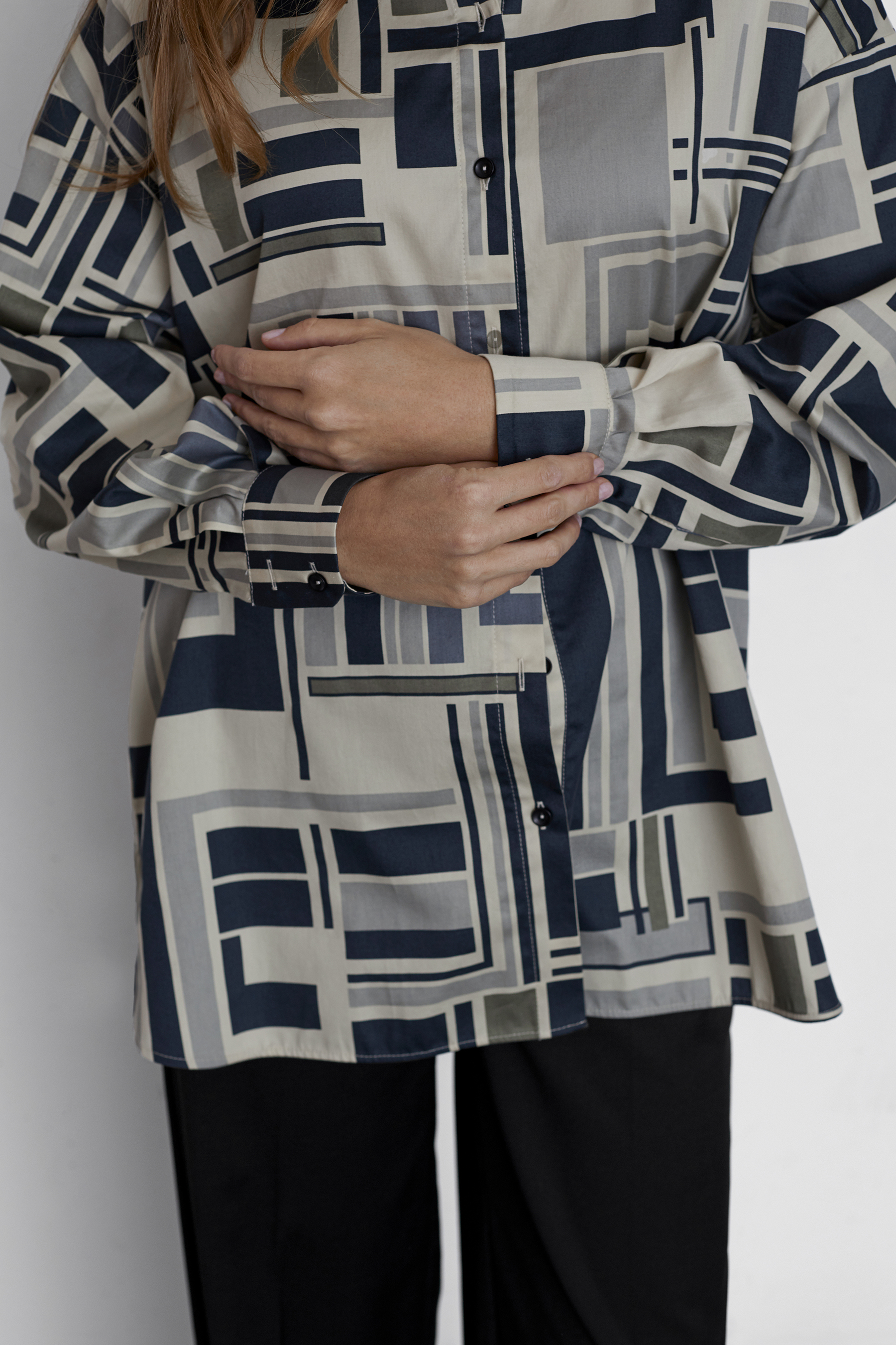 ОБЫЧНАЯ ЦЕНА 4300руб. 55516-1 Рубашка женская - LAETE (55516-1)