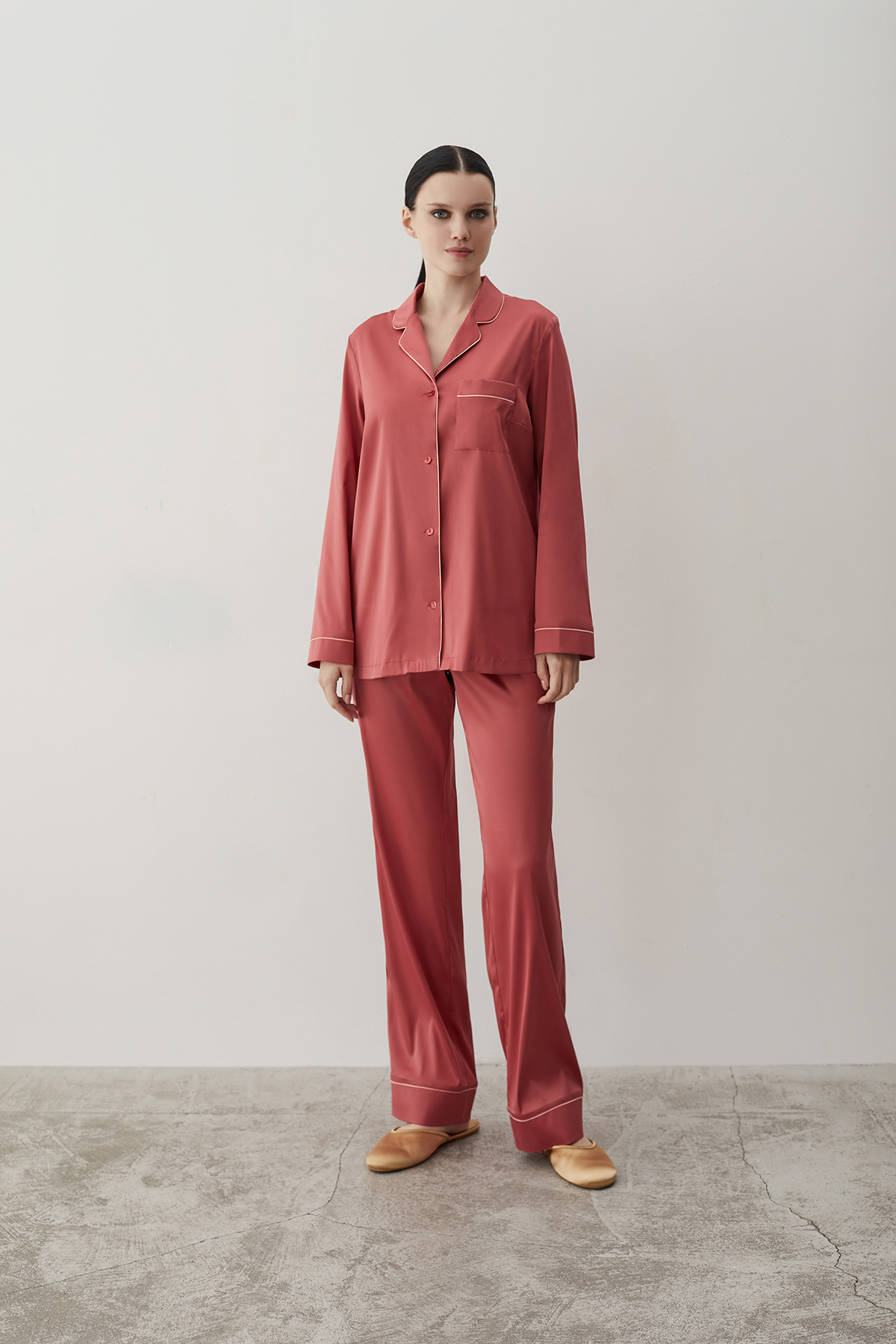 ОБЫЧНАЯ ЦЕНА 7590руб. 61889-4 Пижама с брюками женская - WINTER 2023-2024 (61889-4)