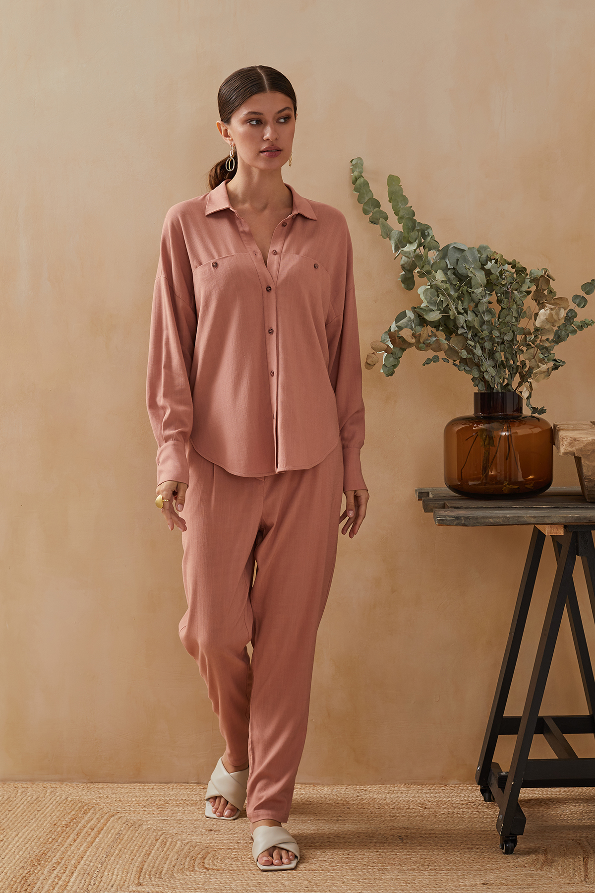 ОБЫЧНАЯ ЦЕНА 2700руб. 61743-3 Рубашка женская - SUMMER 2021 (61743-3)