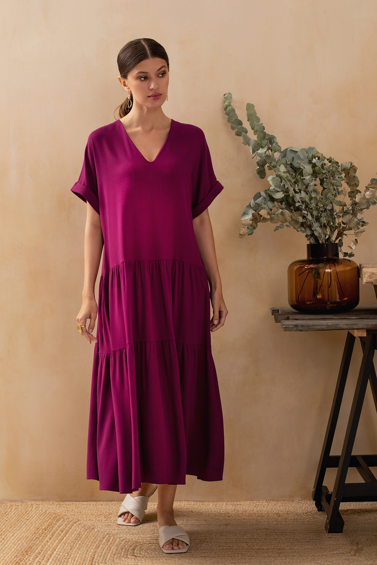 ОБЫЧНАЯ ЦЕНА 4650руб. 61749-2 Платье женское - SUMMER 2021 (61749-2)