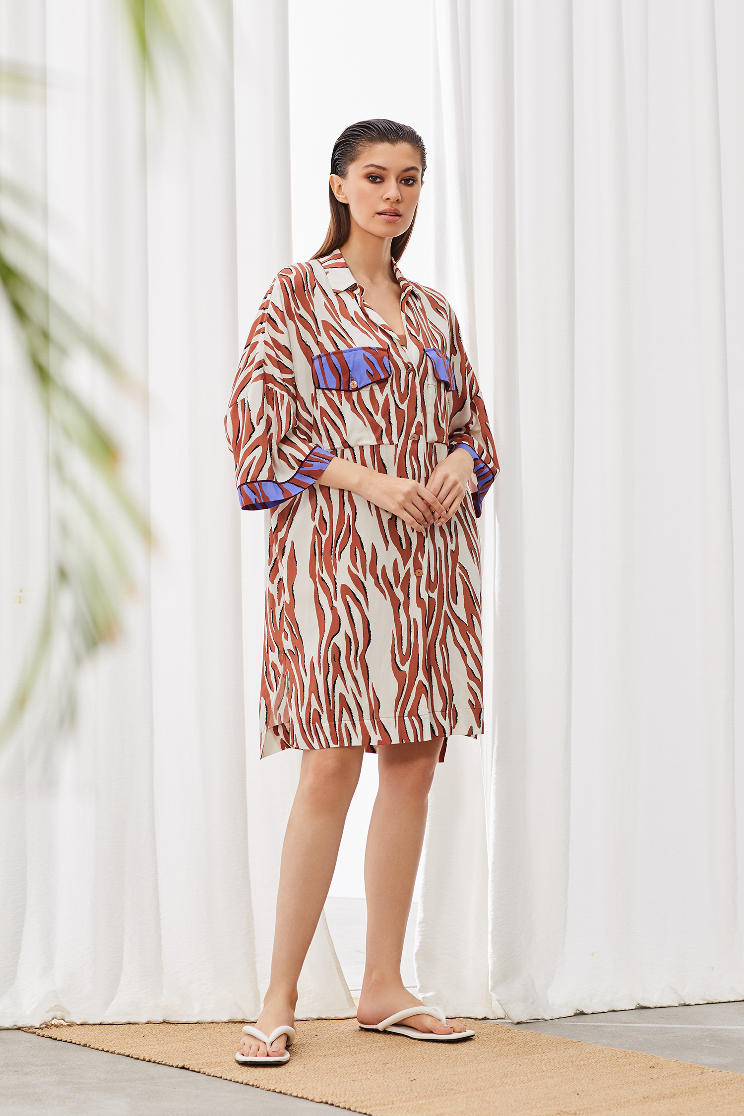 ОБЫЧНАЯ ЦЕНА 4210руб. 61739-2 Рубашка женская - SUMMER 2021 (61739-2)