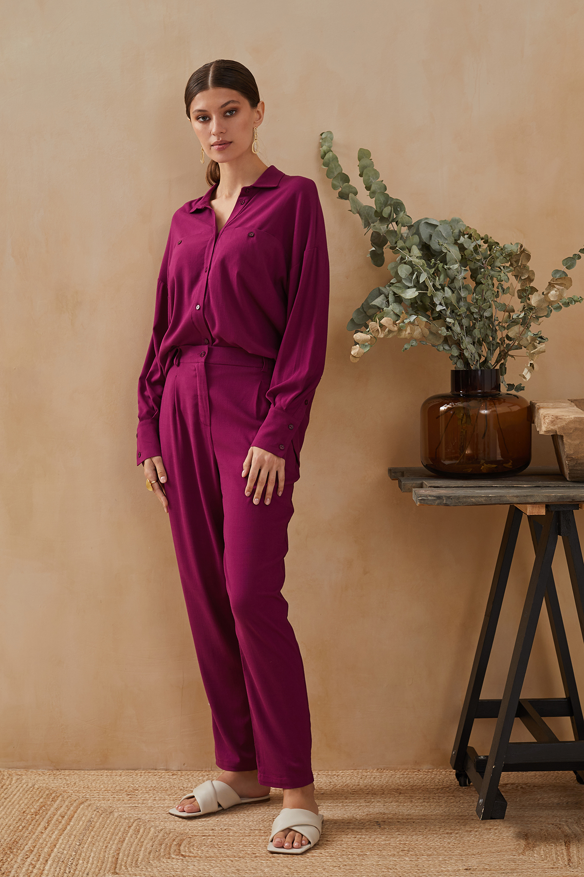 ОБЫЧНАЯ ЦЕНА 2700руб. 61743-2 Рубашка женская - SUMMER 2021 (61743-2)