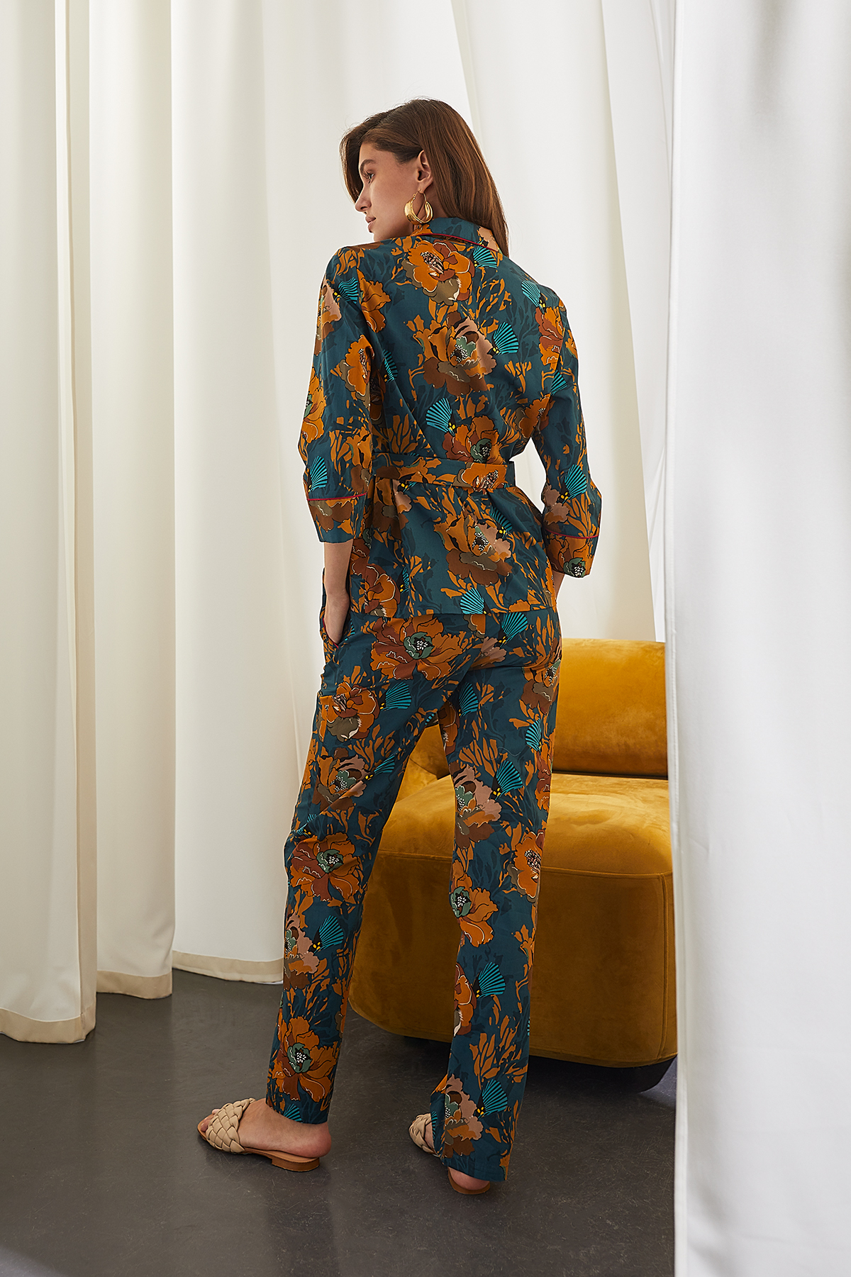 ОБЫЧНАЯ ЦЕНА 10600руб. 55429-1 Пижама с брюками женская - WINTER 2023-2024 (55429-1)